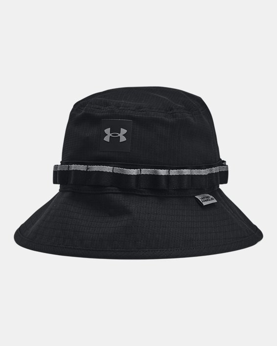 Men's UA ArmourVent Bucket Hat in Black image number 0